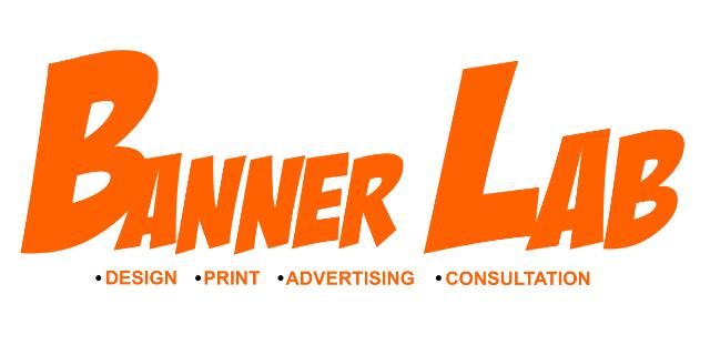 The logo of Banner Lab as one of Khalifah Copier's honorable client.